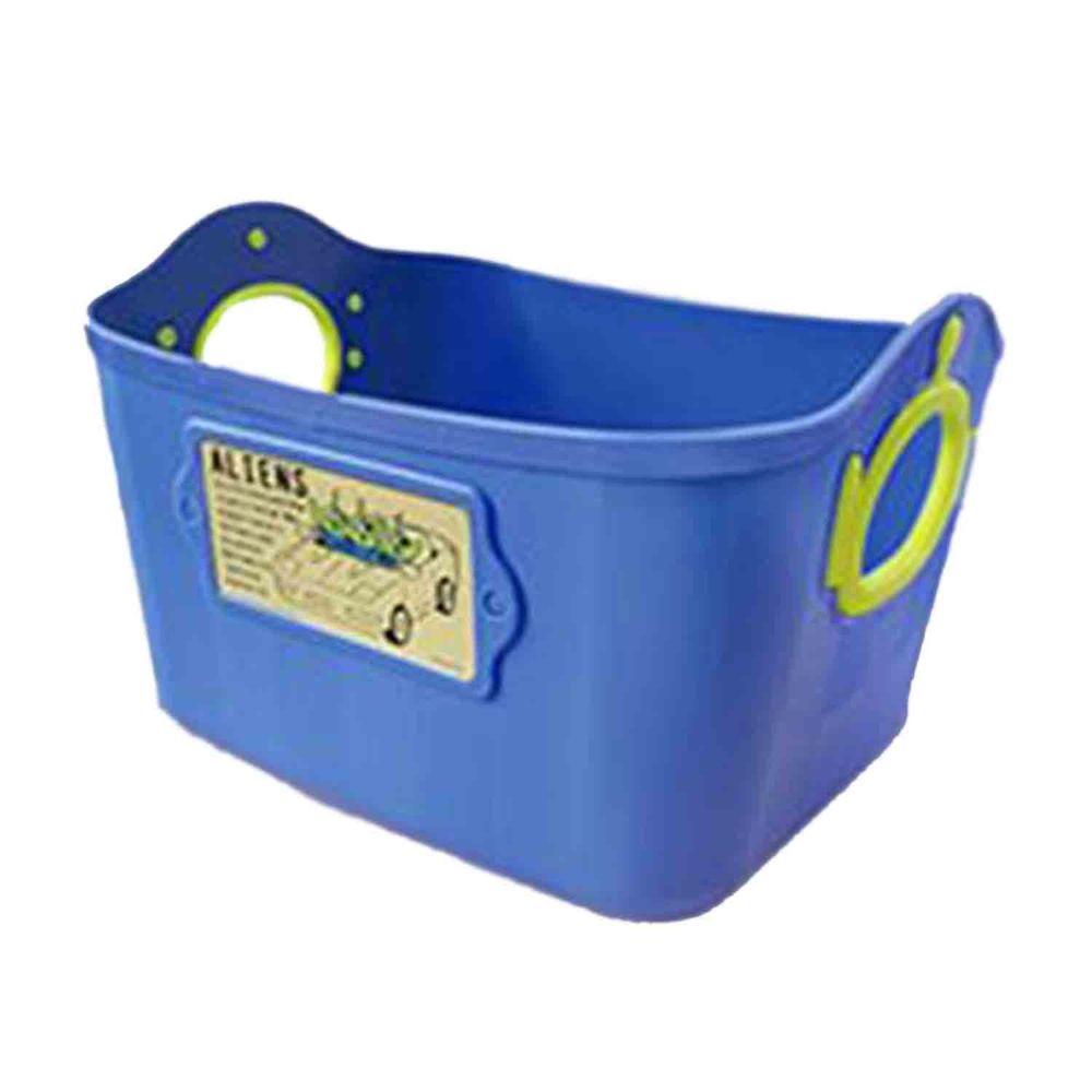 日本錦化成 - 日本製置物籃-三眼怪-藍 (25*19*16cm)-2.5L