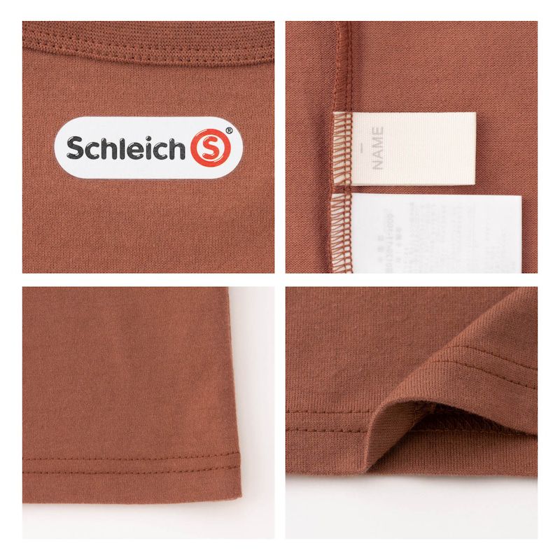 日本千趣會 - Schleich系列  GITA 純棉印花長袖上衣-帥氣暴龍-黑