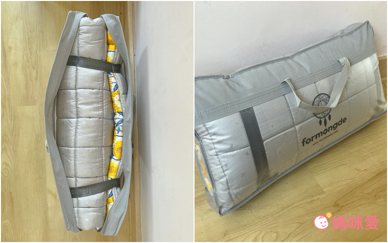 韓國 Formongde - 5cm厚墊雙面用睡袋/寢具(附收納袋)-*此花色售完不補-非洲草原