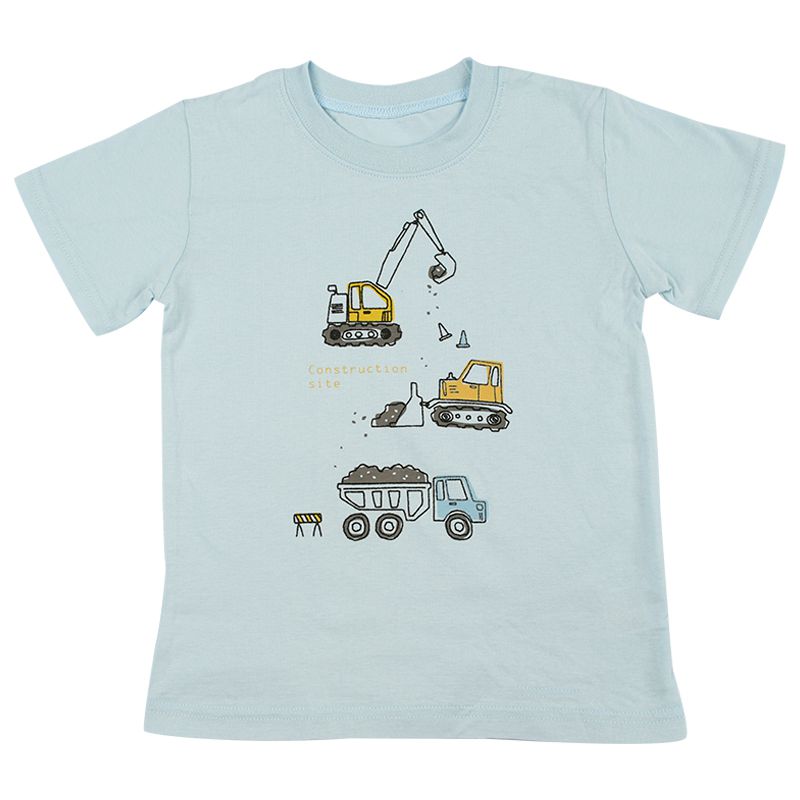 akachan honpo - 家居服3件組-淺藍色