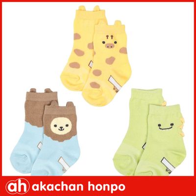 超萌預警！【阿卡將本舖】造型童襪，止滑可寫名字，現貨快出！