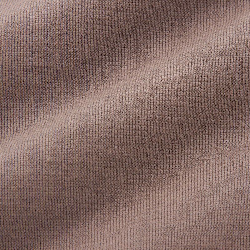 日本千趣會 - GITA 印花刷毛長袖上衣-巧克力磚-可可