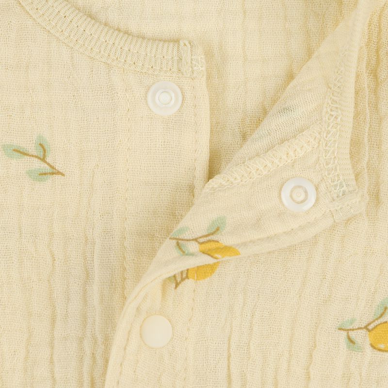 akachan honpo - 包屁衣-穆斯林棉紗 水果-黃色