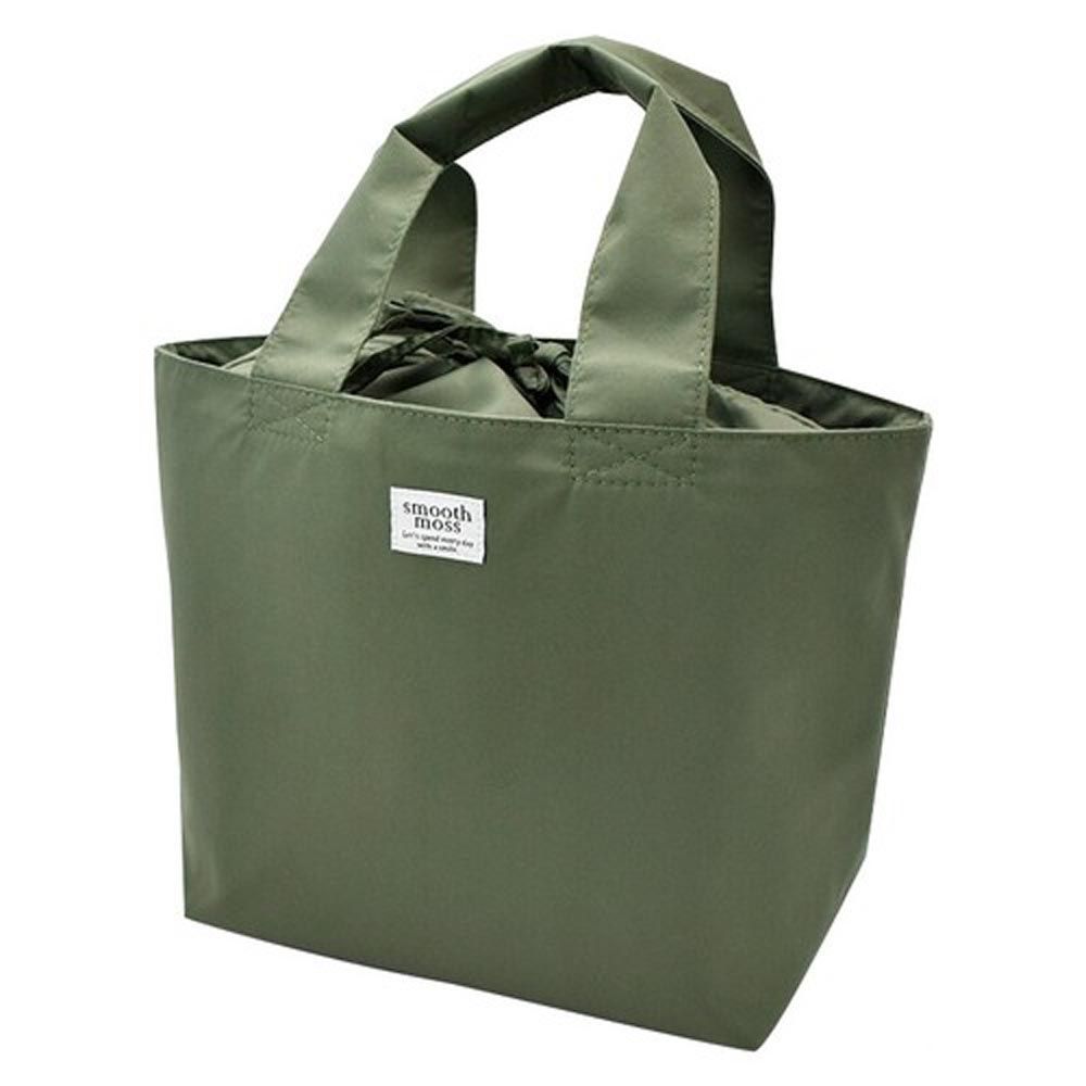 日本現代百貨 - [撥水加工] 大容量方型保溫保冷袋/購物袋-橄欖綠 (8L(39x13x25cm))