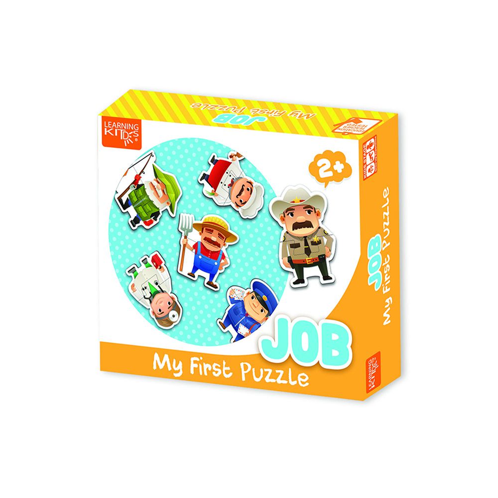 幼兒配對拼圖-職業主題