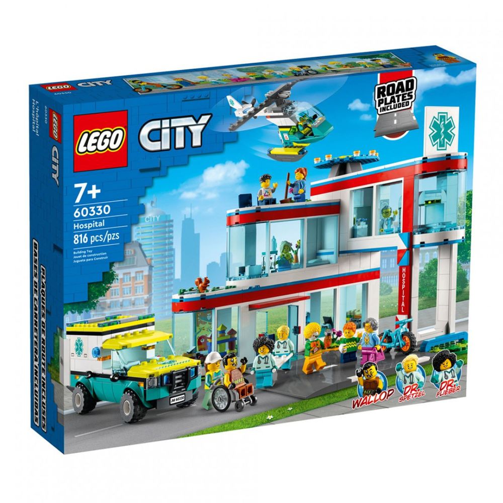 樂高 LEGO - 樂高積木 LEGO《 LT60330 》City 城市系列 - 城市醫院-816pcs