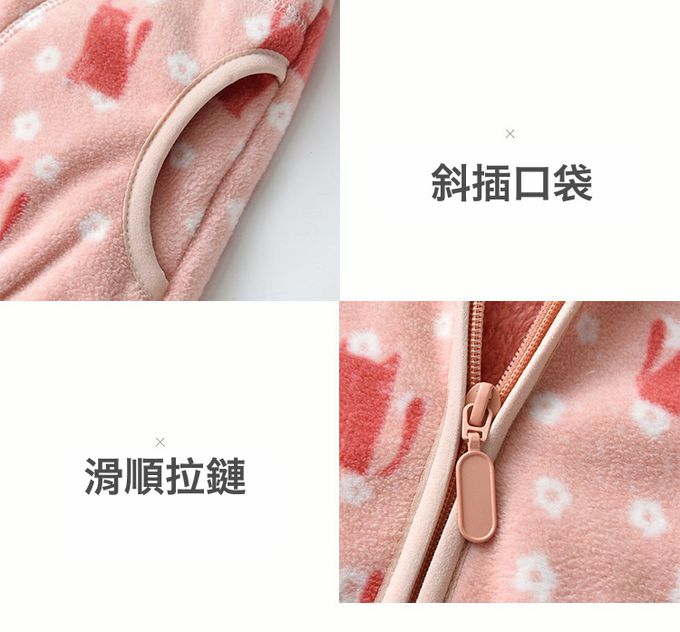 Fleece搖粒絨兒童外套(溫暖加絨)-迷彩恐龍