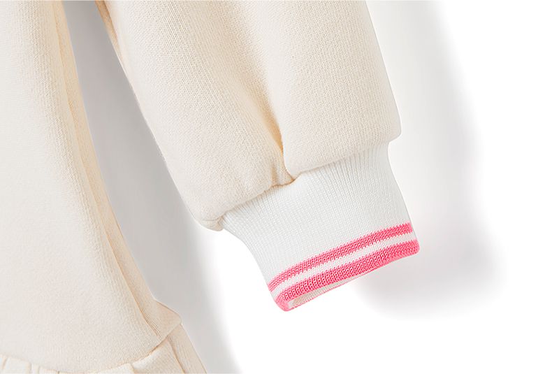 韓國 OZKIZ - 純棉閃亮變色長袖洋裝-彩虹