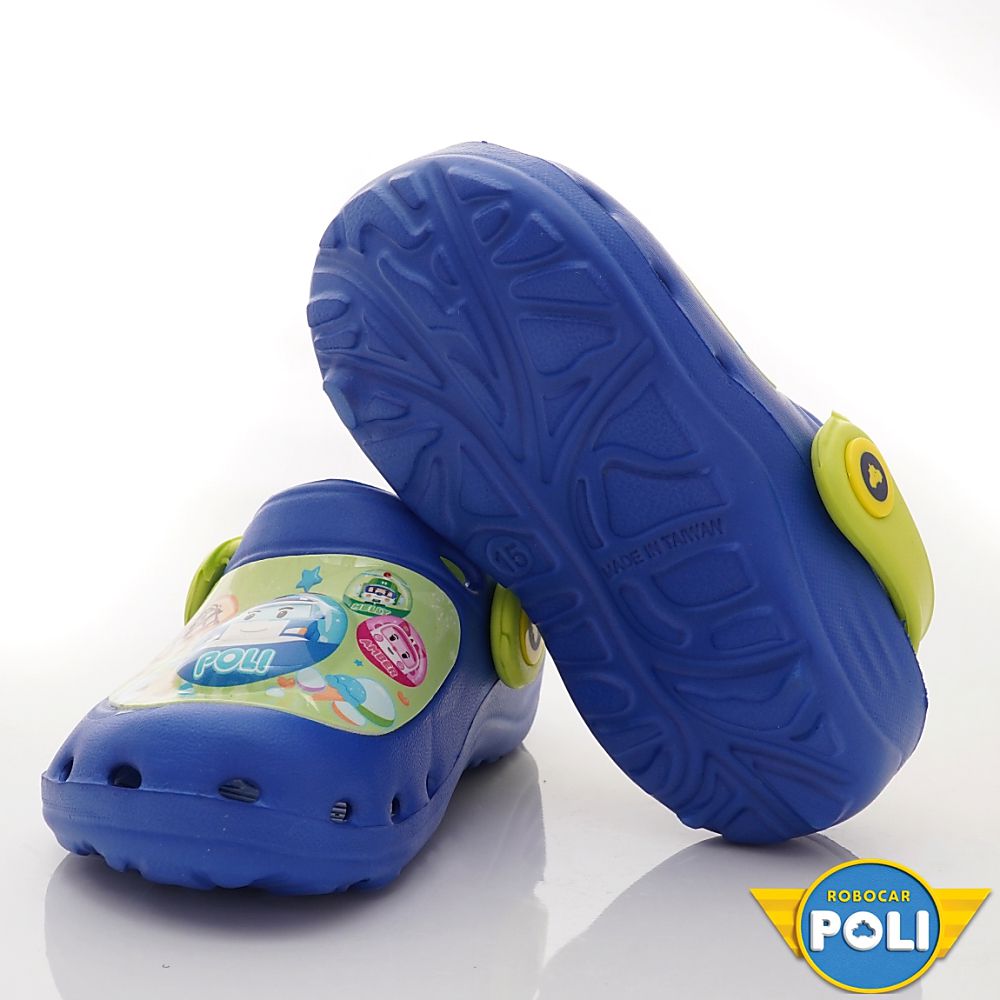 台灣製波力電燈園丁鞋(中小童段)-園丁鞋-藍色