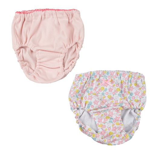 akachan honpo - 有機棉內褲2件組-粉紅色