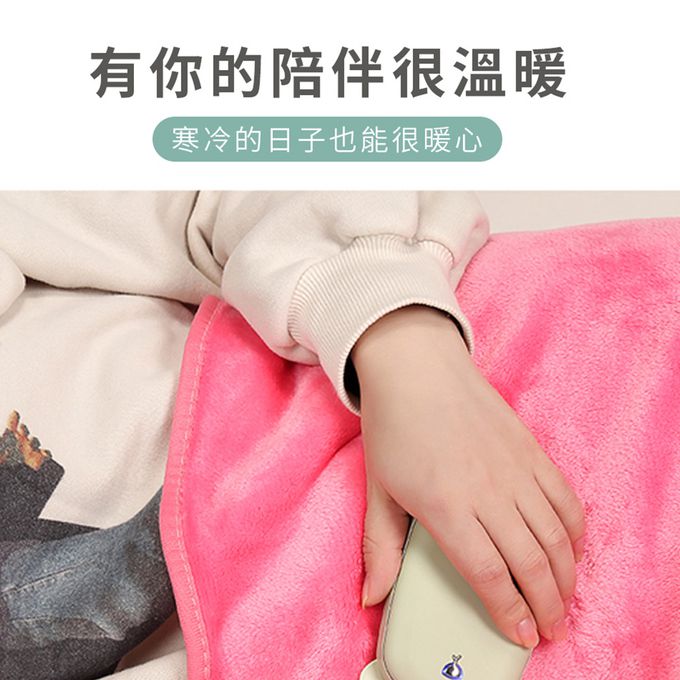 Timo - 熊熊 雙面發熱 隨身暖手寶 暖暖蛋-青草綠