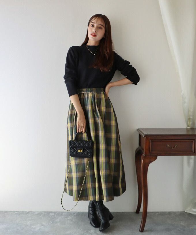 日本 BLUE EAST - 優雅立領針織上衣-草綠