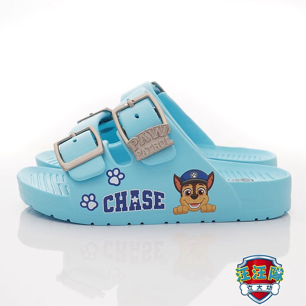 台灣製汪汪隊雙絆帶拖鞋(中小童段)-拖鞋-藍