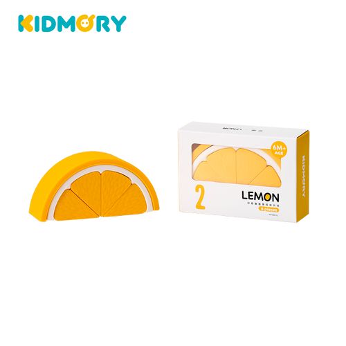 矽膠疊疊樂感統玩具-檸檬 KM-851-YE