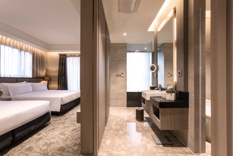 房內就有大湯池【礁溪中天溫泉渡假飯店】