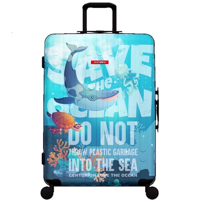 CENTURION百夫長 - 新品上市-拉鍊系列28吋行李箱-大鯨魚 (28吋)
