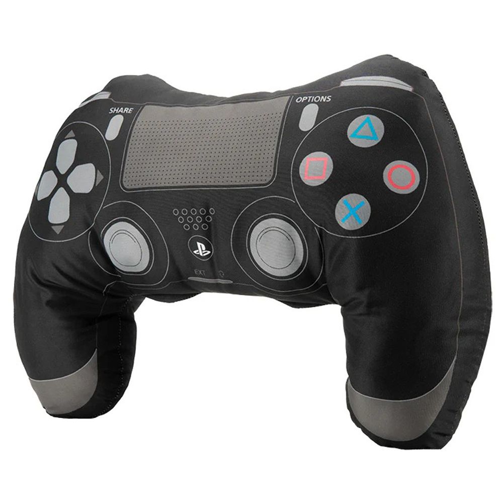 PlayStation PS4 SONY索尼 PS4 DUALSHOC 4 遊戲手把造型抱枕 -黑色