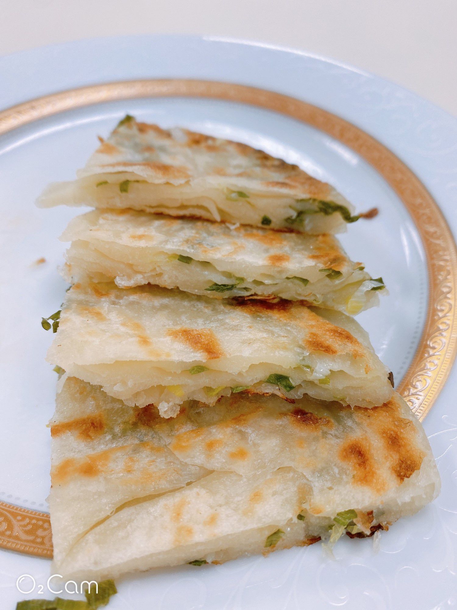 滿面香 - 厚片千層蔥油餅