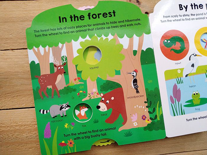 Priddy Learning: My First Animals 我的第一本動物轉盤書（厚頁書）