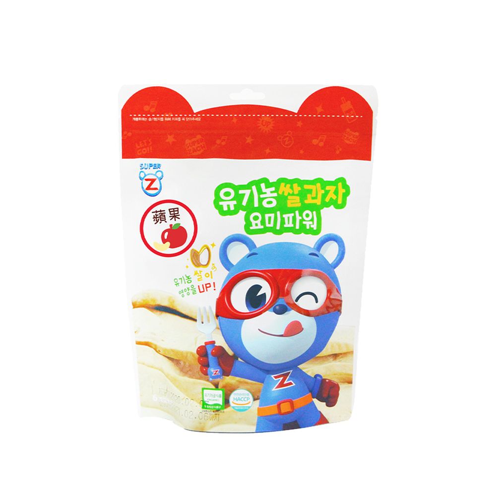 韓國-超人傑克 - 大米米餅-蘋果-20g