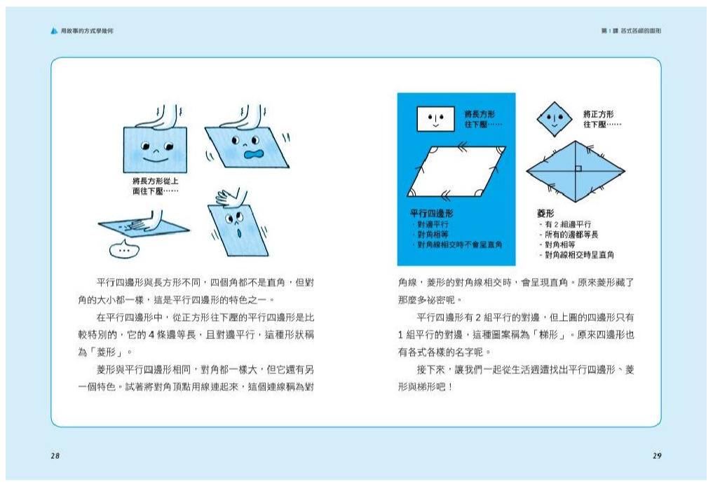 用故事的方式學幾何
