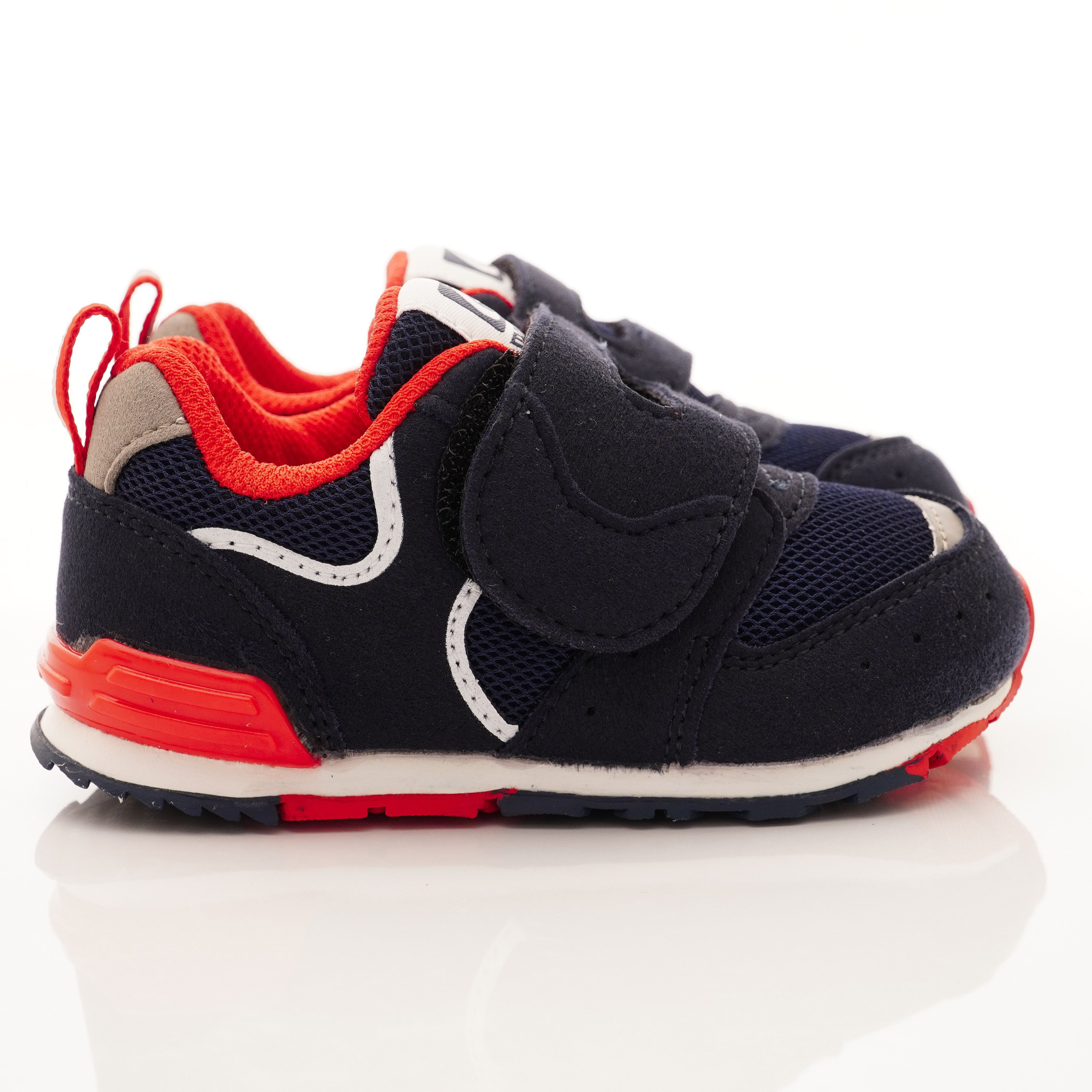 Moonstar日本月星 - 機能童鞋-HI系列2E學步鞋(寶寶段)-深藍/紅