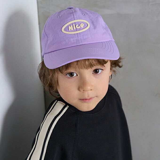 日本 b-ROOM - 時尚休閒棒球帽-Nice-米白 (F)