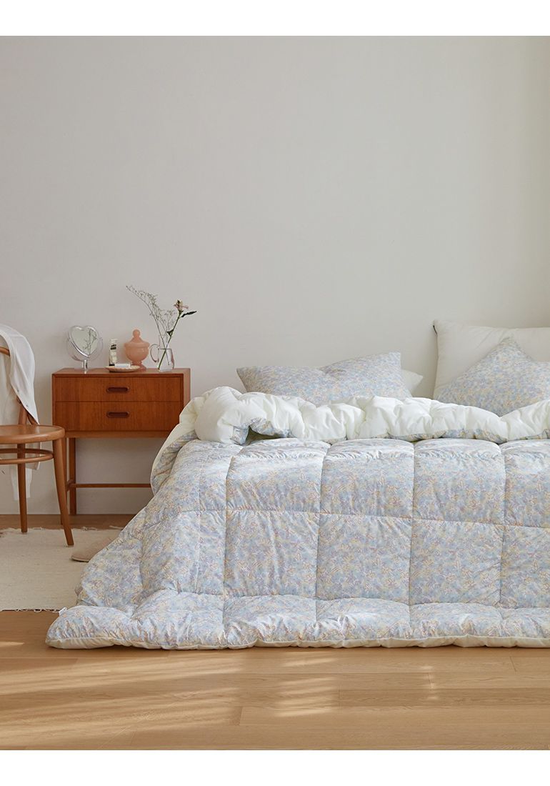 韓國 Maatila - 可水洗M2全方位抗菌防蟎棉被(冬被)-復古花紋