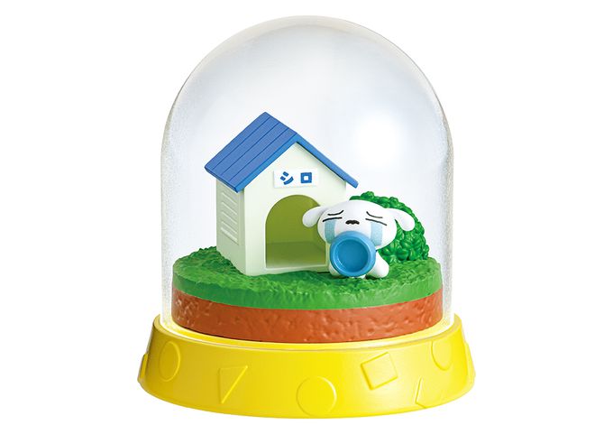 RE-MENT - 蠟筆小新系列 每天都很開心耶! 瓶中世界 整組6種