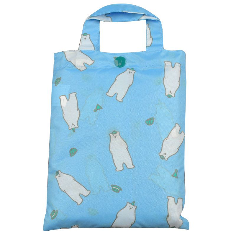 akachan honpo - 雨衣-白熊-淡藍色