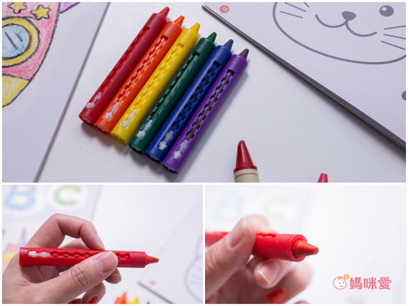 媽媽友 mamayo - kidzcrayon 12色多功能水蠟筆