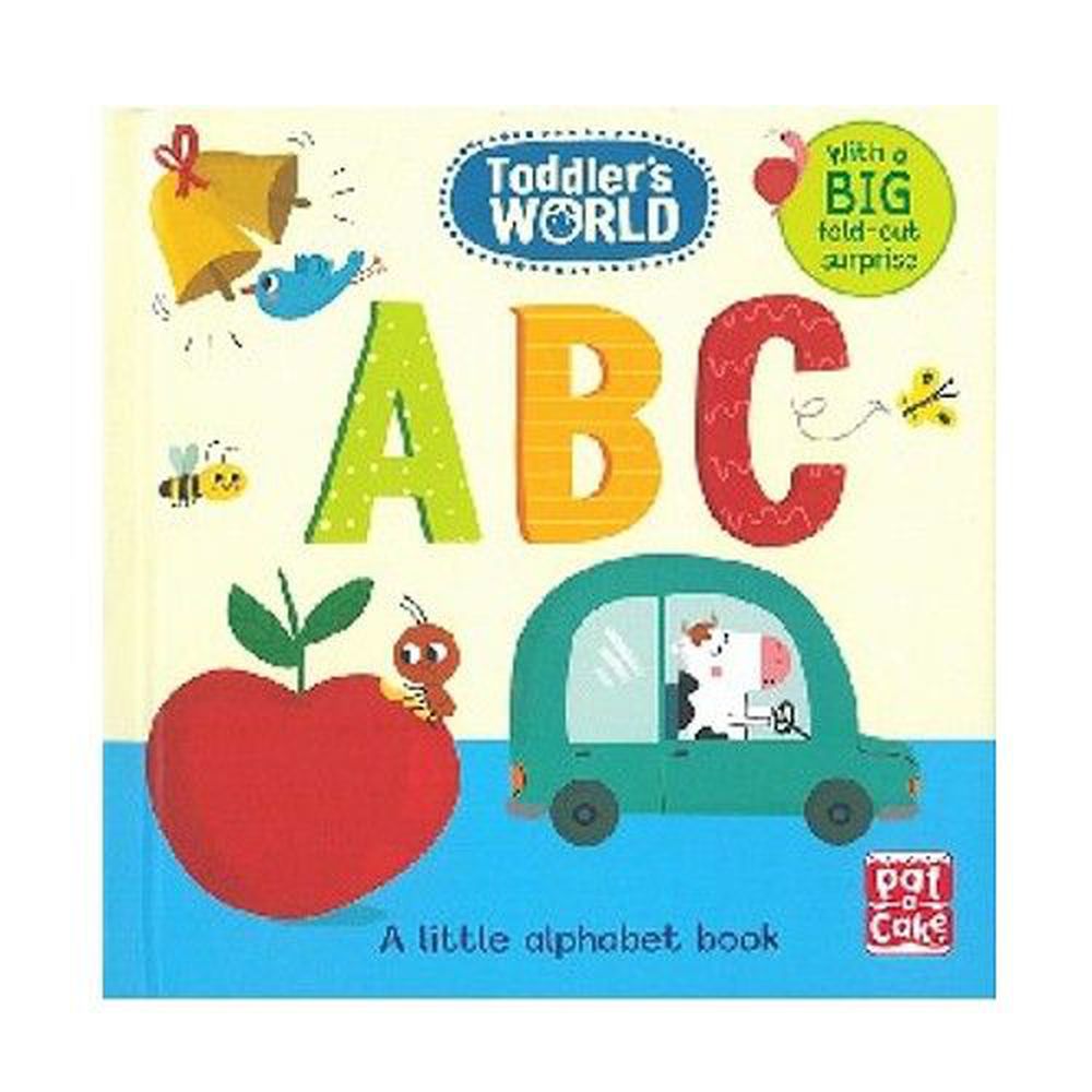 ABC: A little alphabet board book with a fold-out surprise 字母ABC (單字書)
