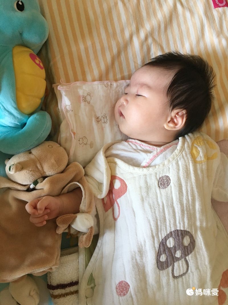 日本 Hoppetta - 六層紗蘑菇防踢背心-嬰童(0~3Y)