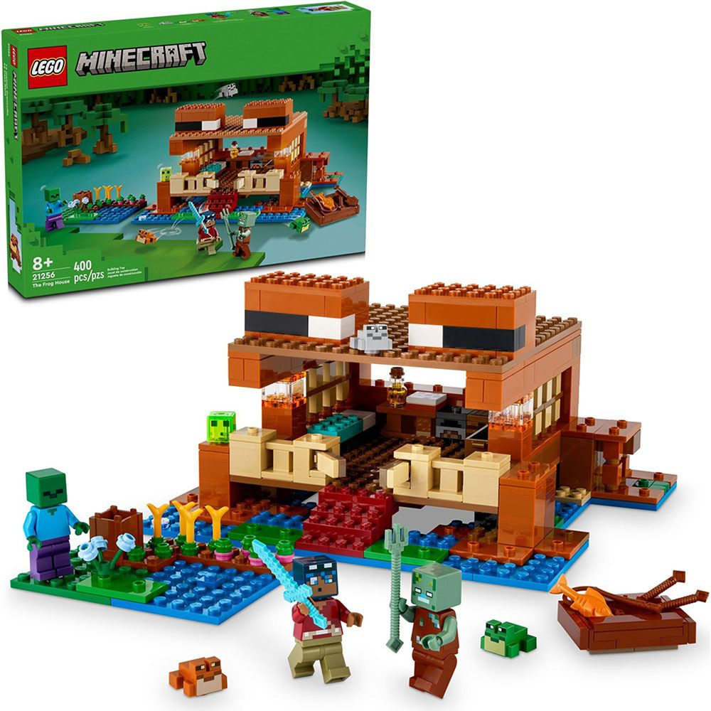 樂高 LEGO - LEGO樂高 LT21256 Minecraft系列 - The Frog House