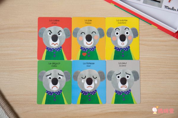 Moulin Roty - 磁性遊戲-無尾熊的表情