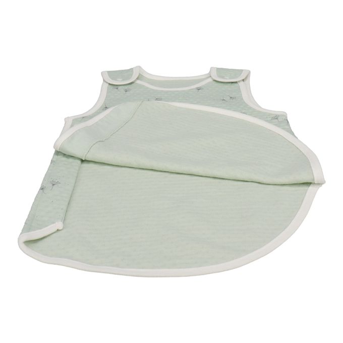 akachan honpo - 頂級合身防踢被-淺綠色 (50~60cm)