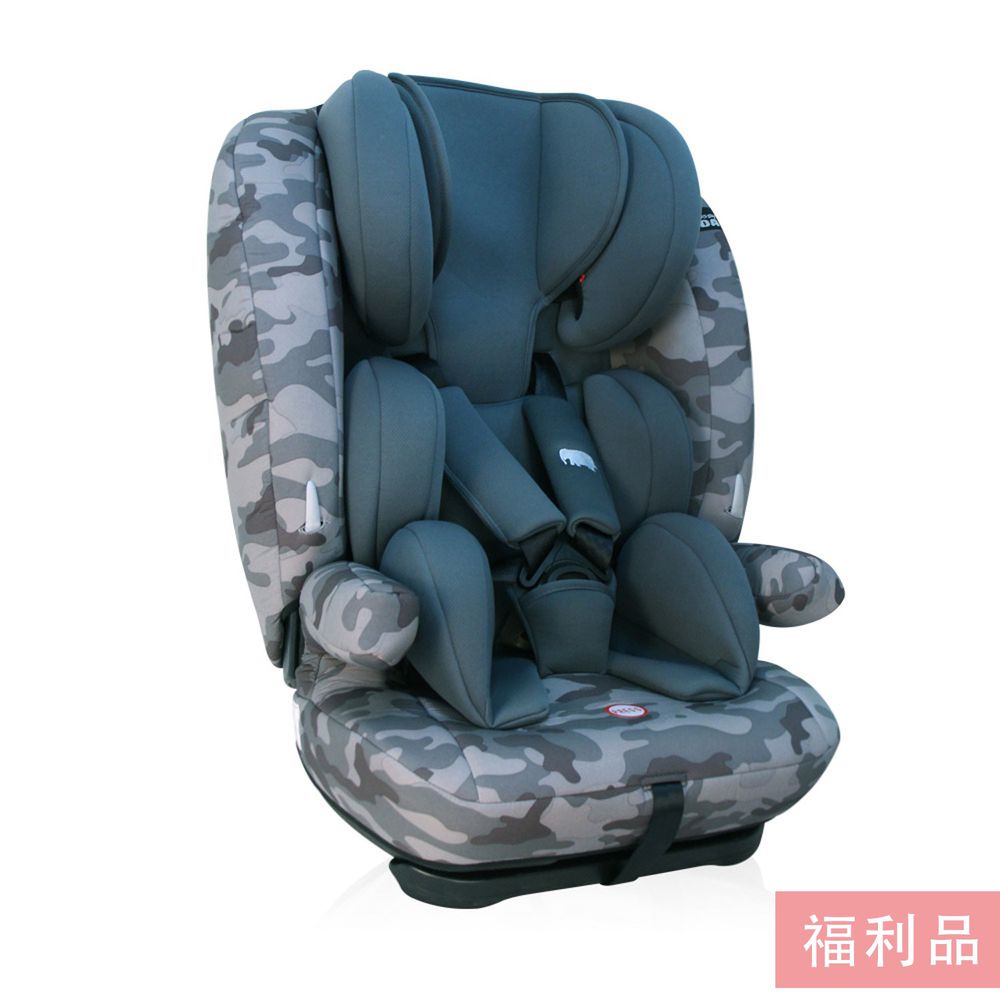 YODA - 【福利品】第二代成長型汽車安全座椅/汽座/安全座椅-極地迷彩-2~12Y (約9~36kg)