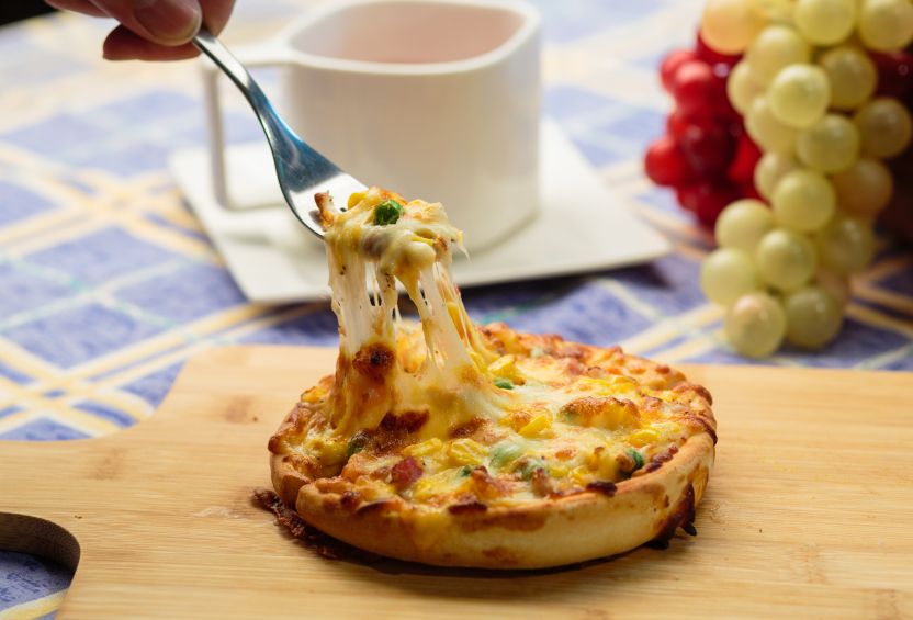 拌伴餐飲 - 洋卡龍5吋狀元小披薩-素食夏威夷-120g/包