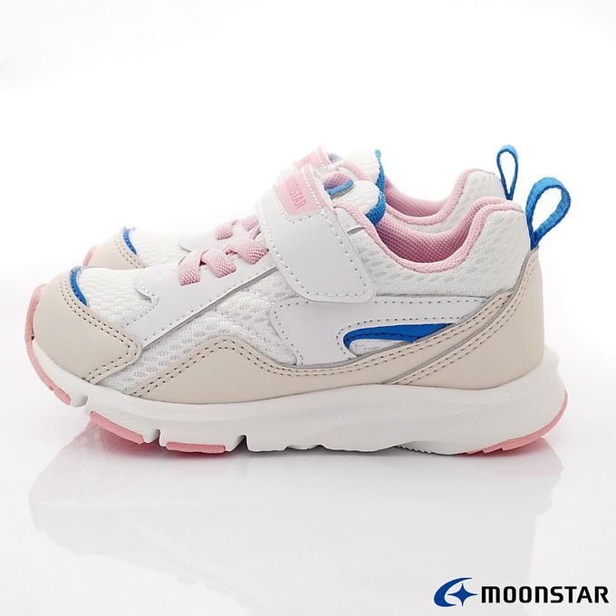 Moonstar日本月星 - 運動系列機能童鞋-MSCNC26884白粉(中大童)-運動鞋-白粉