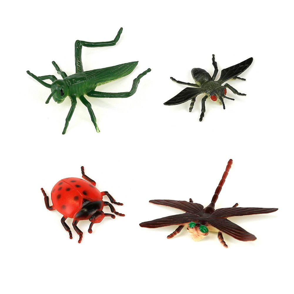 B.TOYS - TERRA 昆蟲-60PCS(共12種動物,每種各5隻)