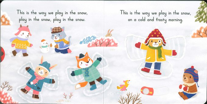 Sing Along With Me! Here We Go Round the Mulberry Bush (硬頁推拉書)(附音檔QRcode)