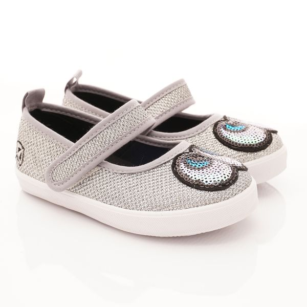 Arnold Palmer 雨傘牌 - 專櫃童鞋-大眼睛娃娃鞋款(中小童段)-銀