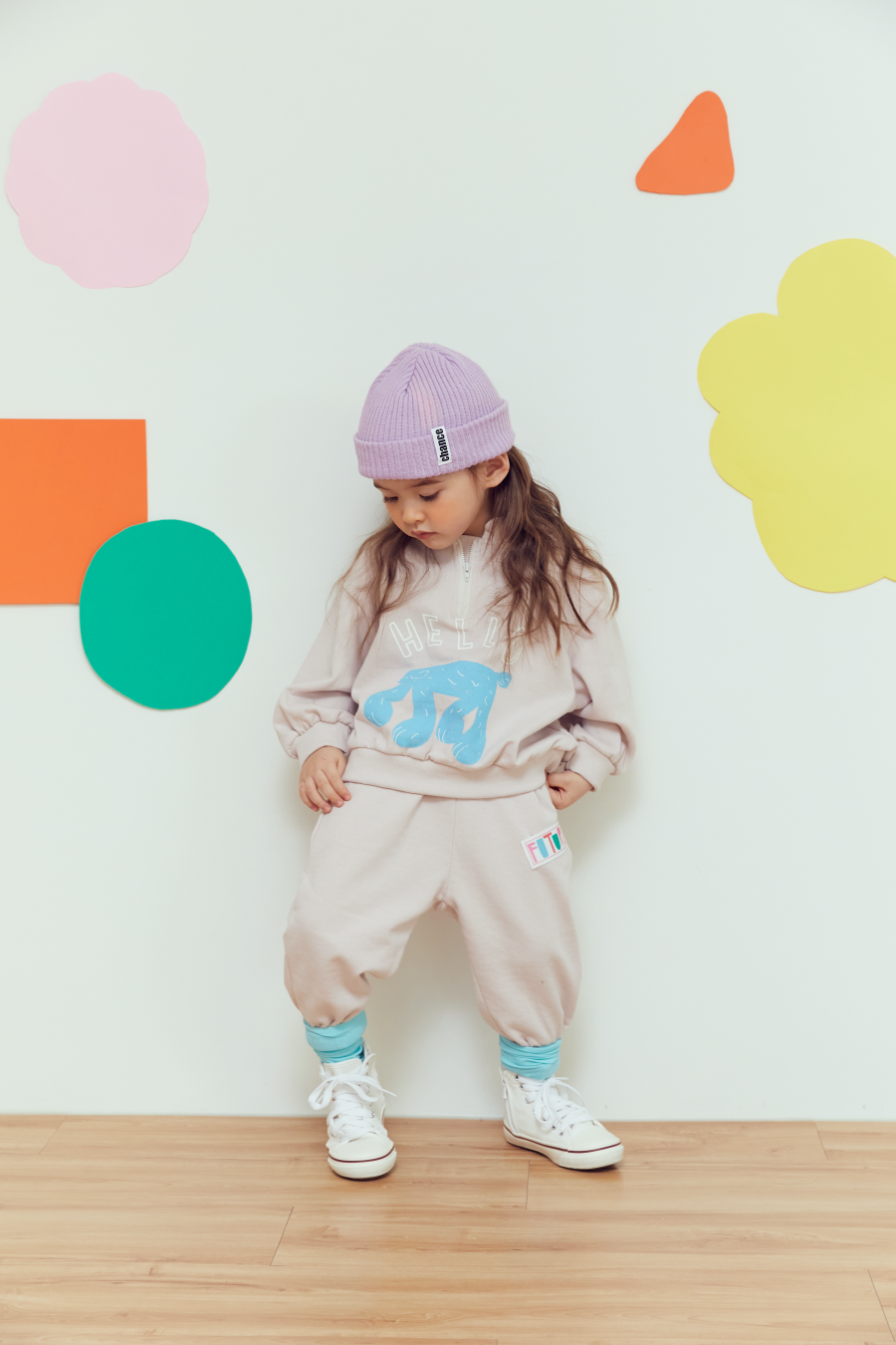 韓國 MINIATURE - 草原動物休閒套裝-粉杏