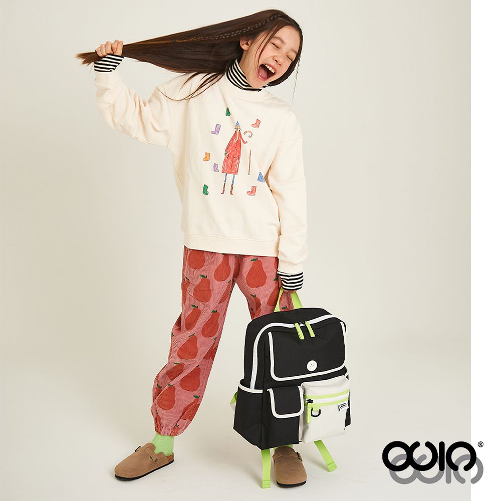 韓國三色漫遊背包 - 星球酷帥黑