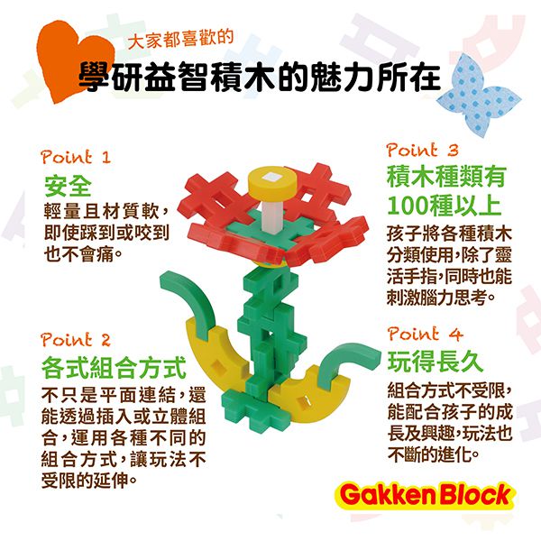 Gakken學研 - 進階70pcs組合