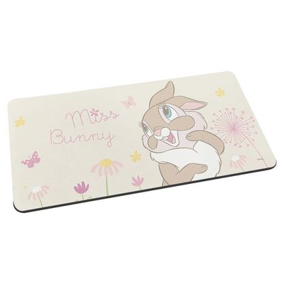 收納王妃 - 迪士尼 Disney兔子系列【花朵邦妮】軟式珪藻土吸水地墊 加長加大地墊 浴室地墊 腳踏墊 吸水墊80X38X0.5cm