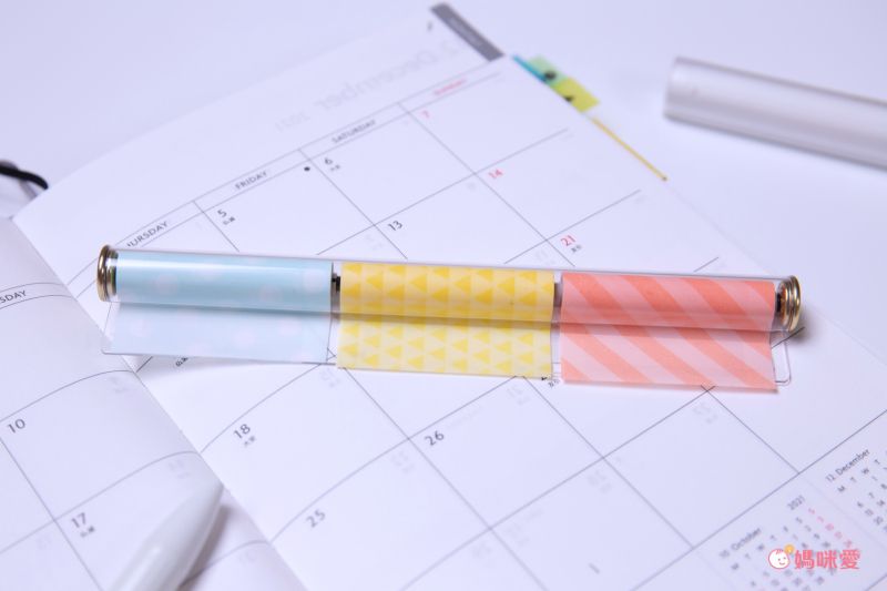 日本文具 Kanmido - PENTONE 便攜筆式便利貼-三色-粉綠黃