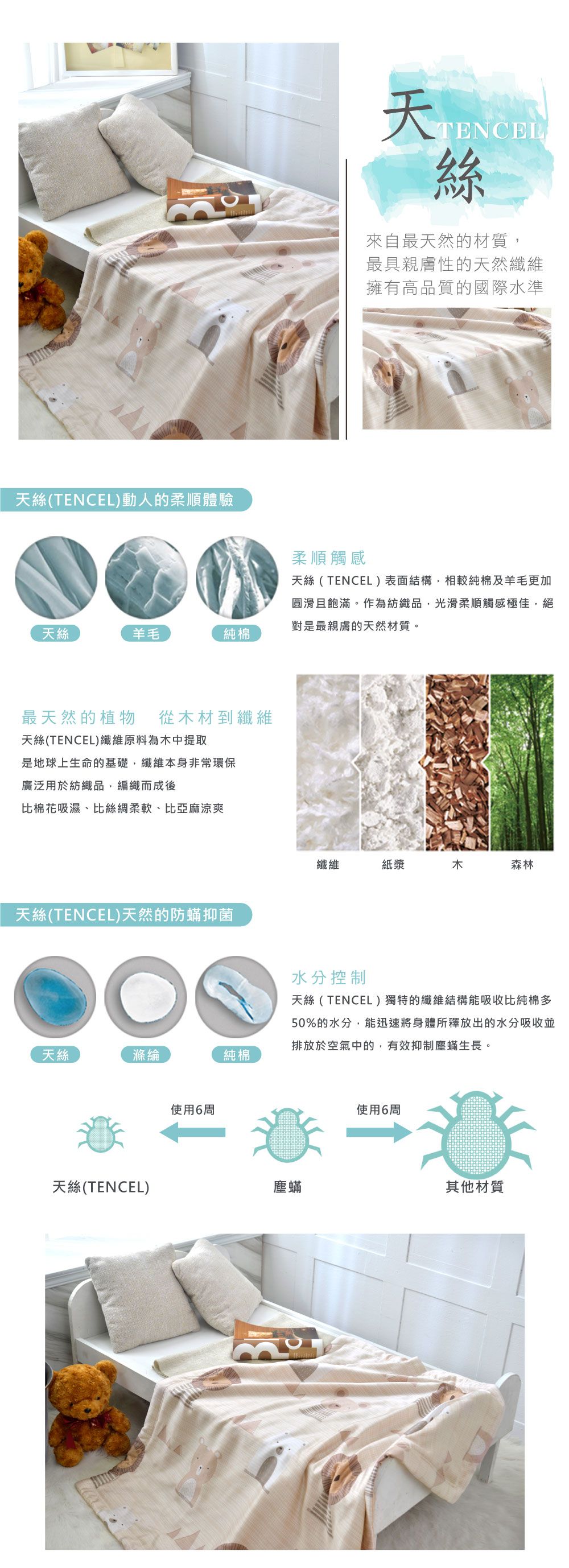 格蕾寢飾 Great Living - 英國Abelia天絲兒童涼被 ((105*120CM))