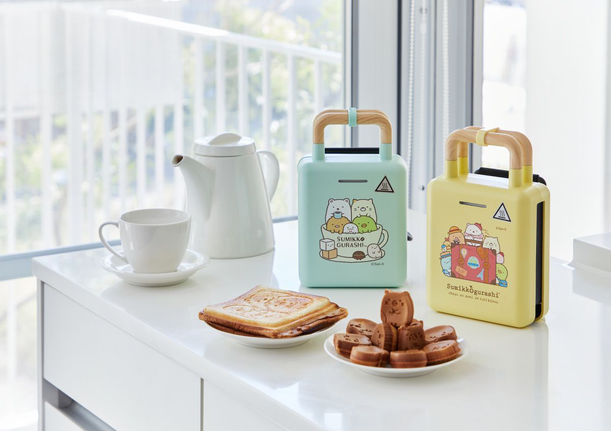 最殺5折起【角落小夥伴 熱壓吐司點心機】暑假在家不無聊！