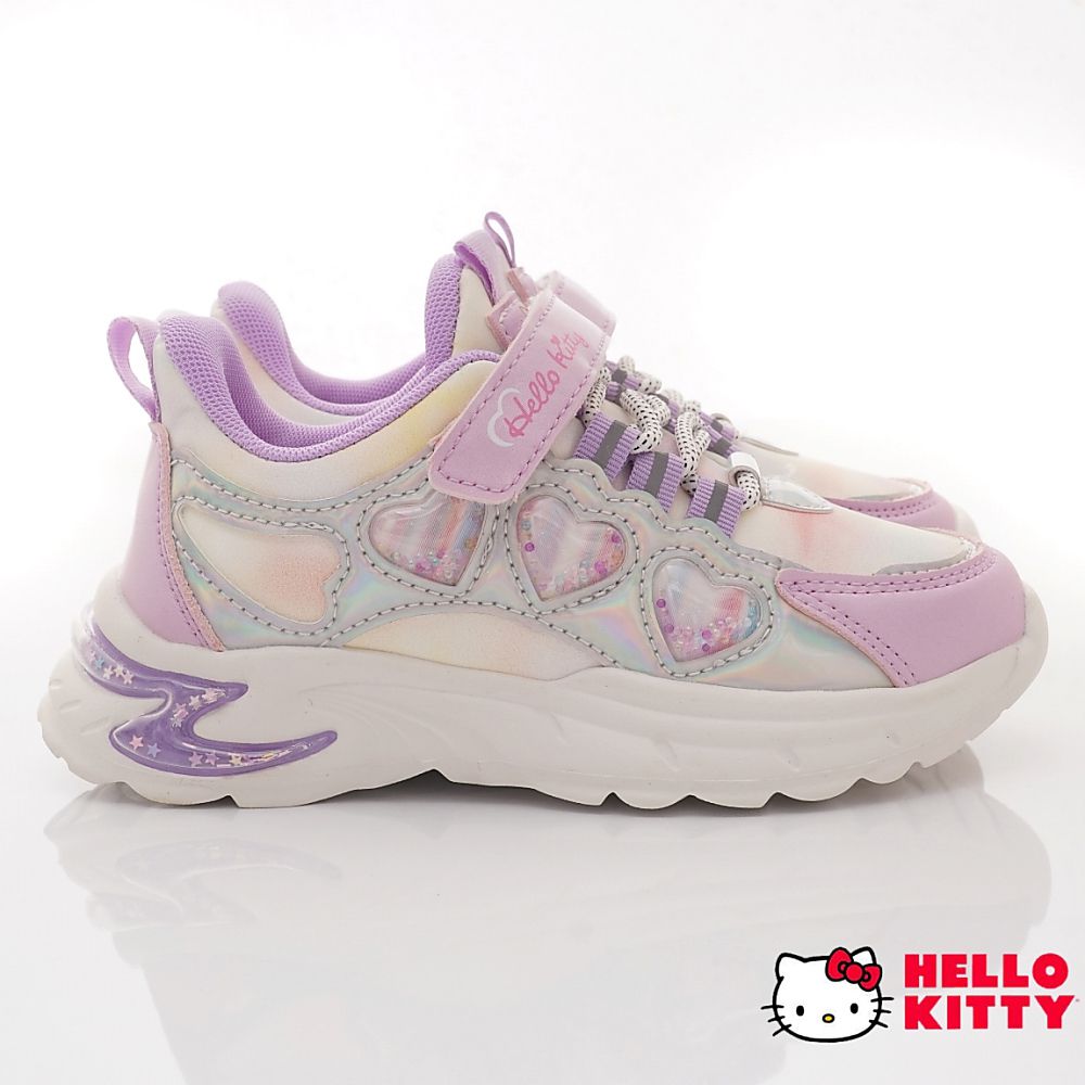 HELLO KITTY - 凱蒂貓甜心休閒款運動鞋(中小童段)-紫
